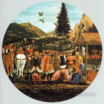 Domenico Veneziano Painting - Adoration of the Magi Renaissance Domenico Veneziano